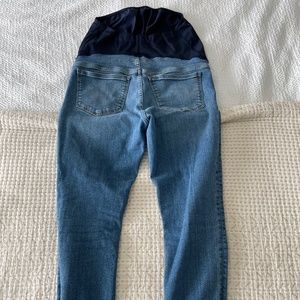 Madewell Size 27 Maternity Skinny Crop Jeans Tencel
